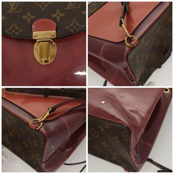 LOUIS VUITTON Monogram Vernis Hot Springs Backpack Pink - Picture 11 of 15